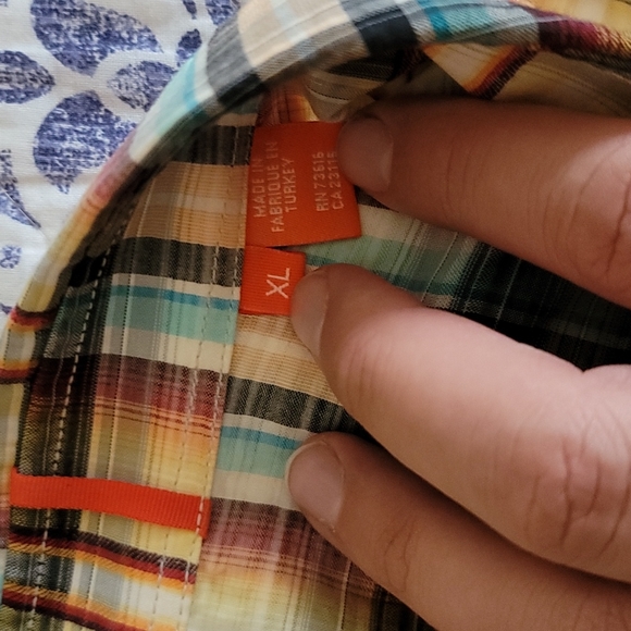 Hugo Boss Orange Tag Button Down Sz XL - Picture 4 of 7